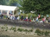 Le public sur les berges