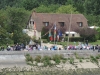 Le public sur les berges