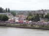 Le public sur les berges