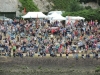 Le public sur les berges