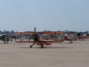 Un taxiway bien encombré