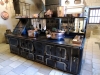Le piano de cuisson dans la cuisine