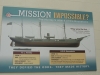 affiche sur l\'attaque du Hunley sur le Housatonic