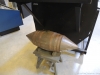 reproduction de la mine portée par le Hunley