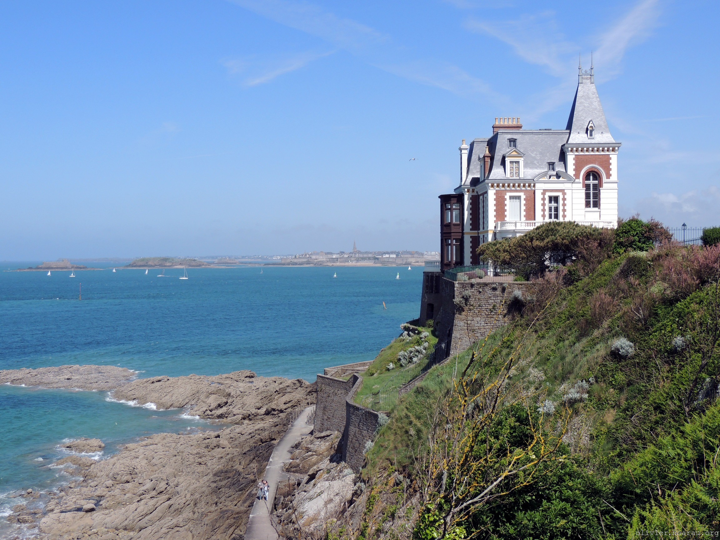 Villa des roches brunes à Dinard