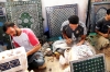 Travail sur la mosaïque