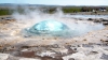 La bulle du geyser de strokkur