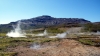 Vue générale du site de geysir