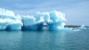 Gros glaçon dans la lagune Jökulsárlón