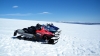 Motoneiges sur le glacier Langjökull