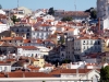 Vue sur les toits de Lisbonne