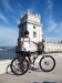 Bibi devant la tour de Bélem