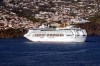 Bateau de croisière devant Funchal