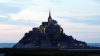 Mont saint Michel au coucher de soleil