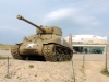 Char Sherman devant le musée d\'Utah Beach