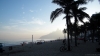 Coucher de soleil sur la plage d\'Ipanema