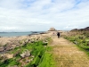 Chemin vers l\'île du Petit Bé par marée basse